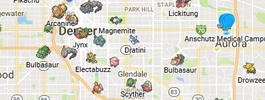 Pokemon Go Maps Colorado Denver Boulder
