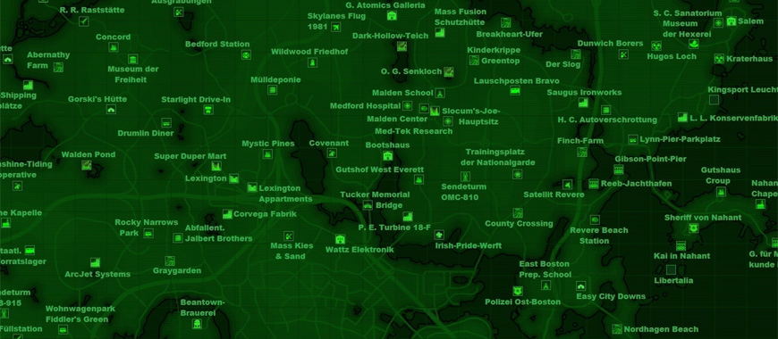 Fallout 4 Map